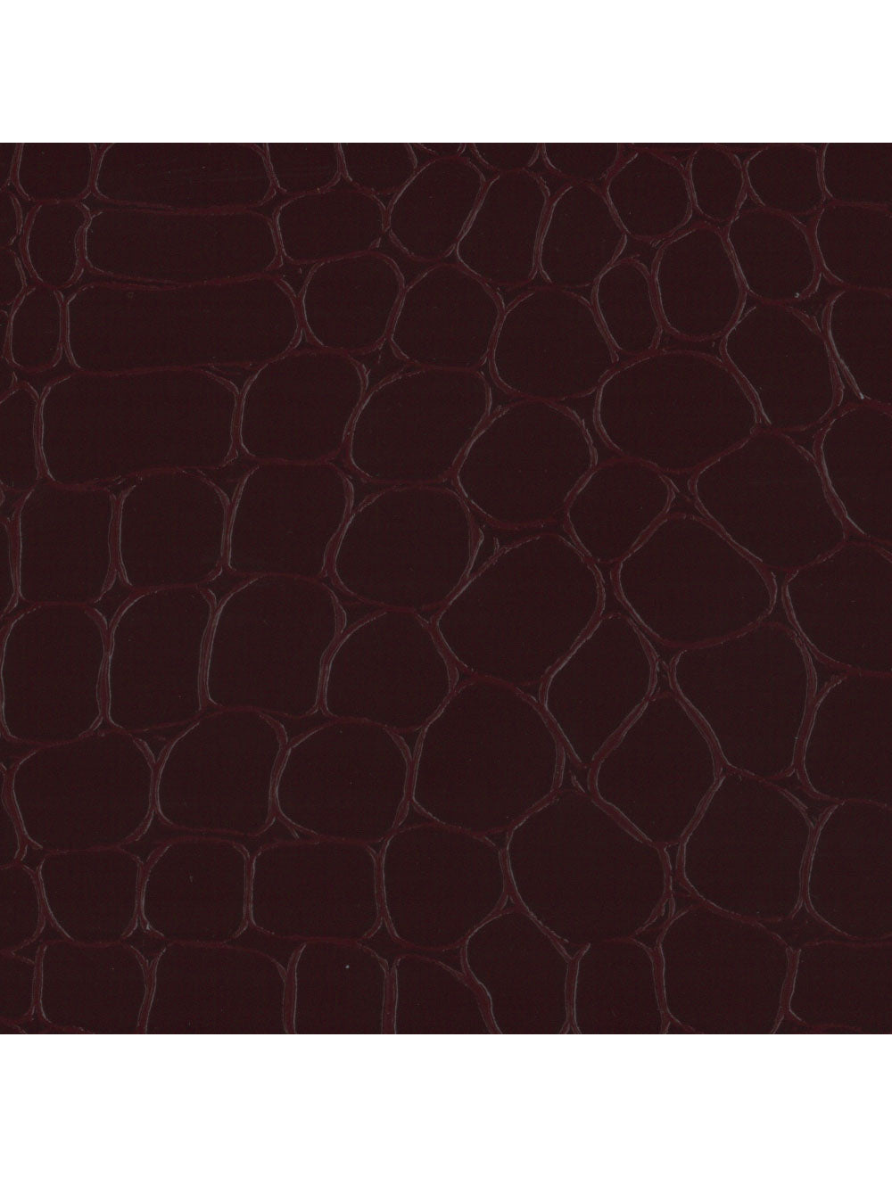 Swatch di materiale carminio di Berlin Croco