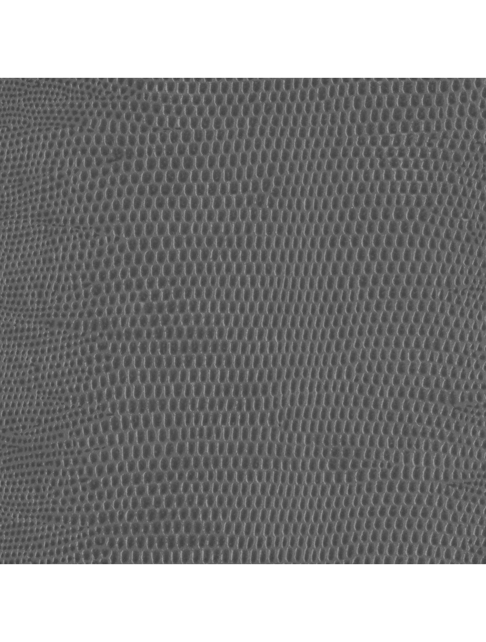 Swatch di materiale grigio chiaro lucertola di Berlino