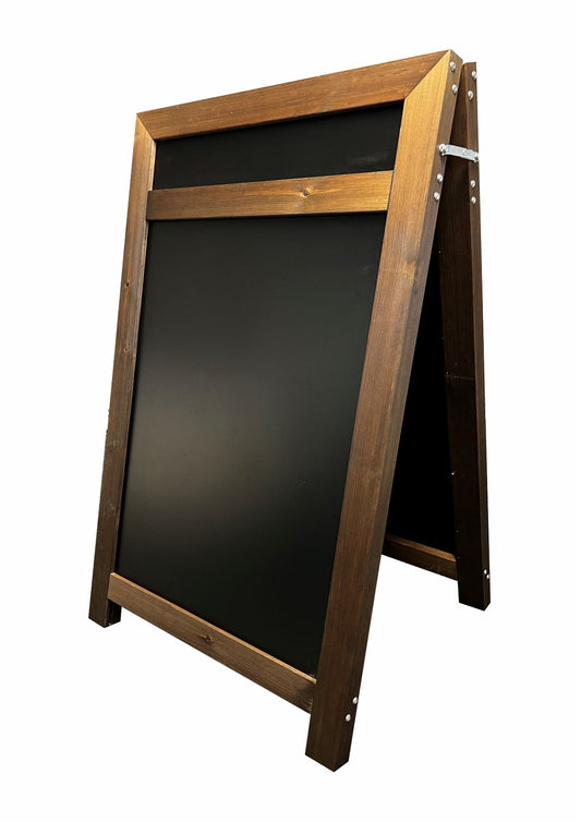 A-board di legno, grosso con pannello di intestazione