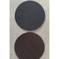 Round da 10 cm in pelle in pelle marrone (articolo di vendita)