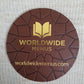Coaster in pelle da 10 cm in pelle da sella (articolo di vendita)