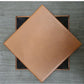 Castagna Shelly Leather Coaster- 10 cm Sq (articolo di vendita)