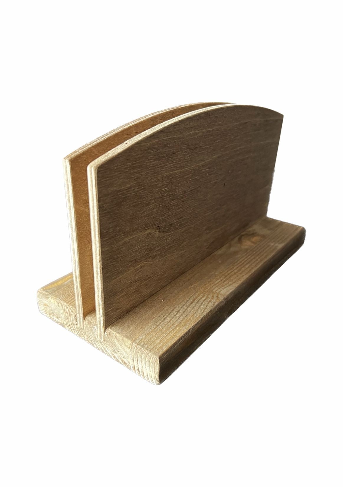 Arched Wooden Menu Holder - bhma