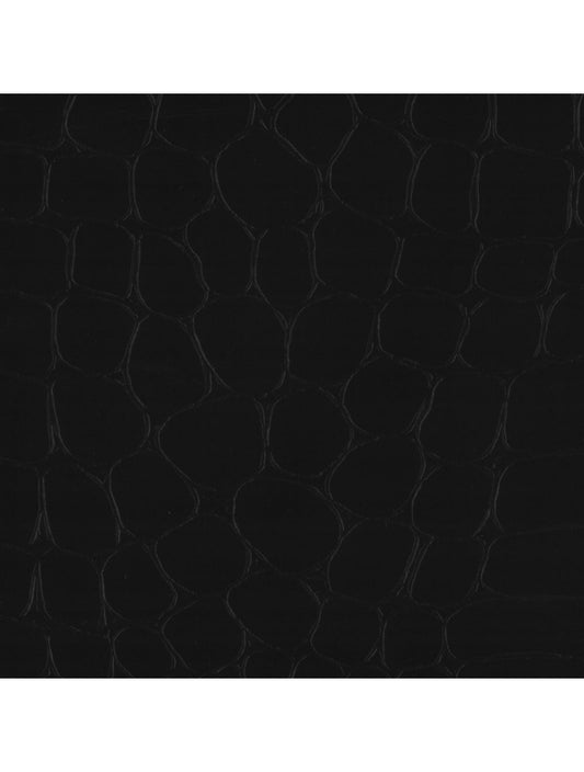 Swatch di materiale nero di Berlin Croco