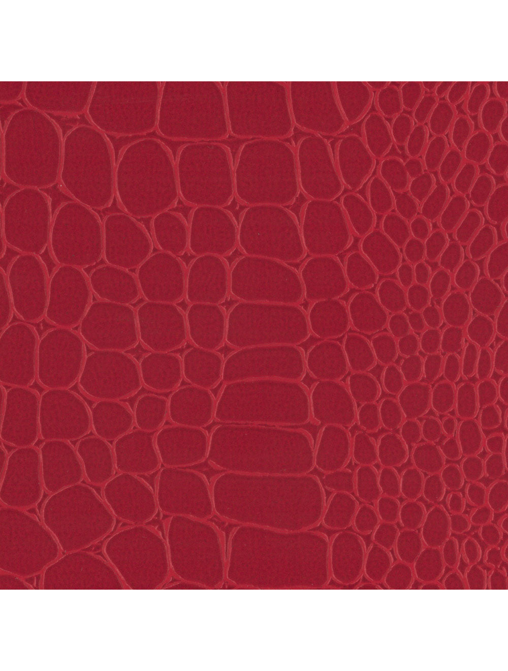 Swatch di materiale rosso persiano di Berlin Croco Persian