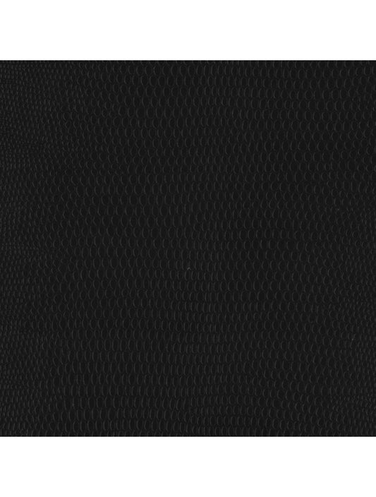 Swatch di materiale nero Lizard Berlino